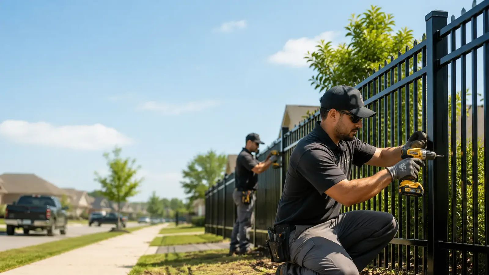Metal Fence Installation in Friona, TX